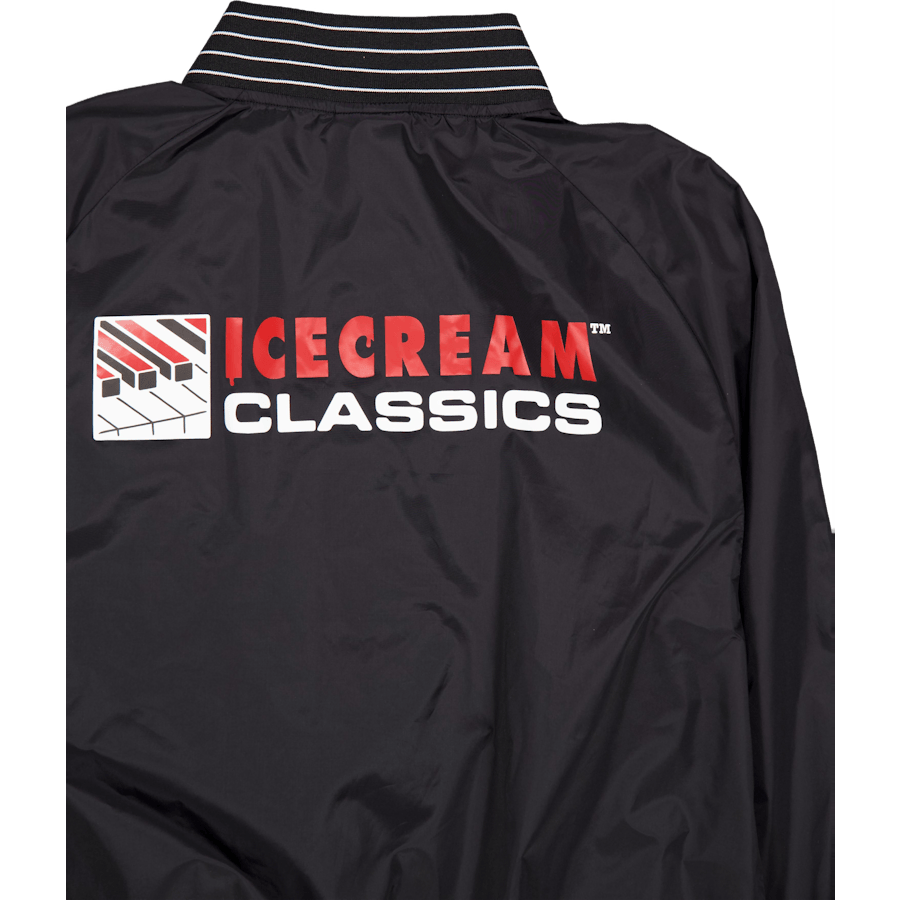 Nylon Bomber Jacket Black - Bild 4