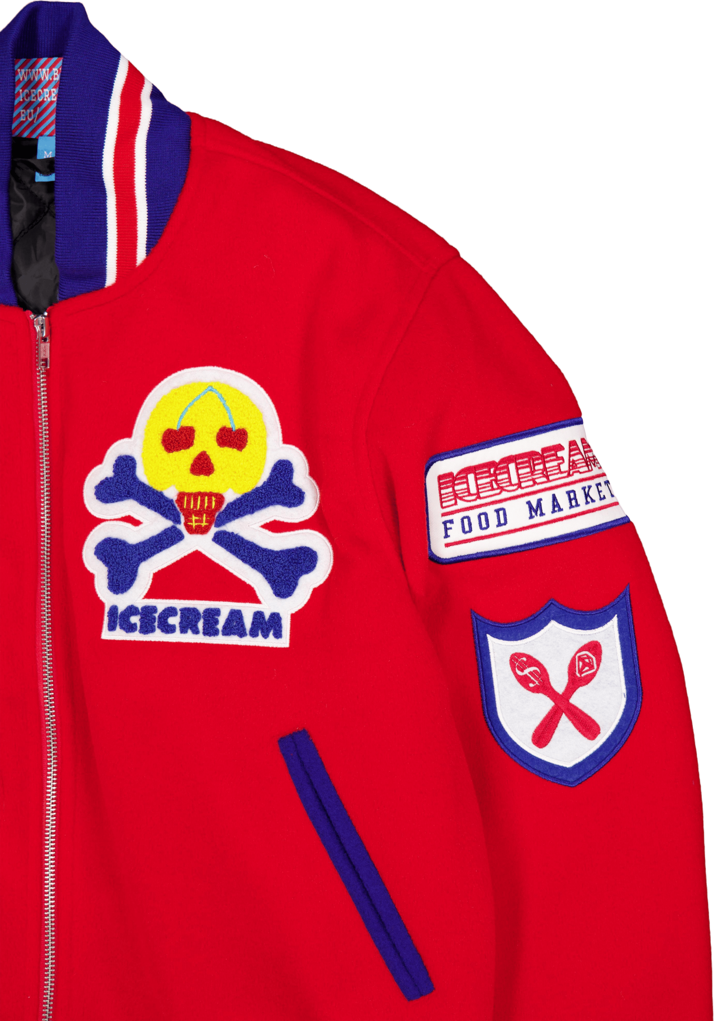 Icecream Supplies Varsity Jack Red - Bild 3