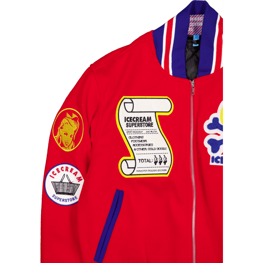 Icecream Supplies Varsity Jack Red - Bild 5