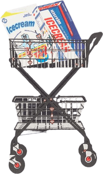 Icecream Supplies Crewneck Navy - Bild 5