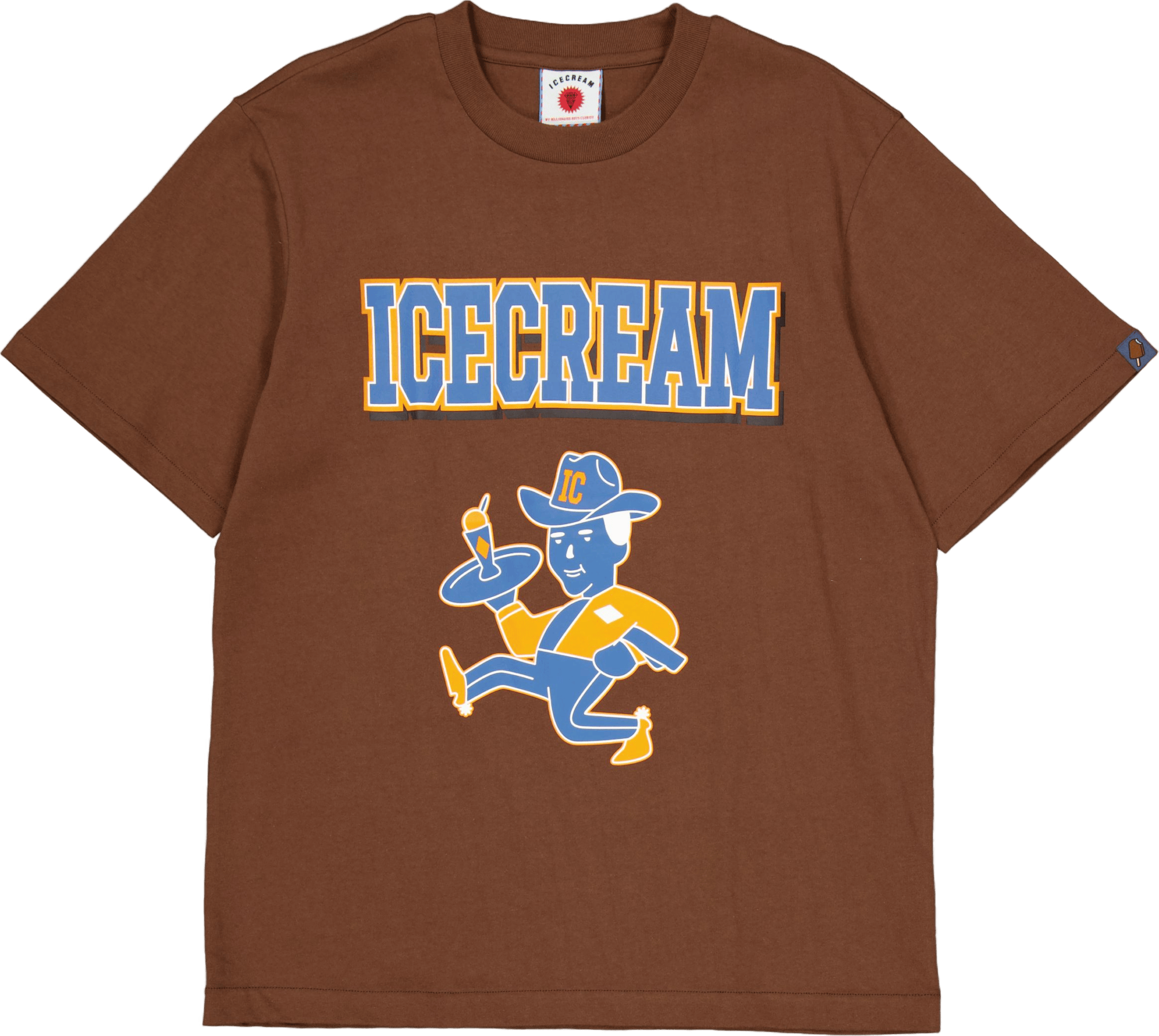 Served Up T-shirt Brown