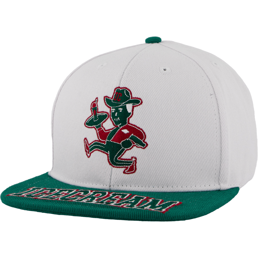 Served Up Strapback Cap White