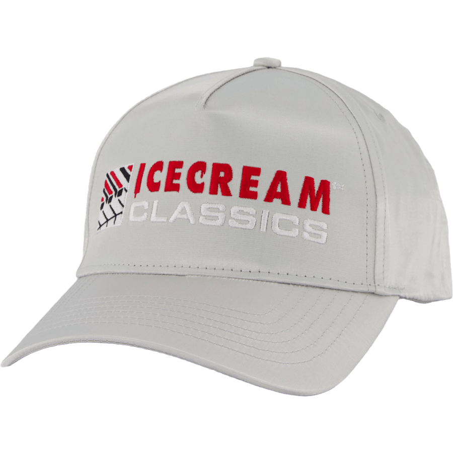 Piano Satin Trucker Silver