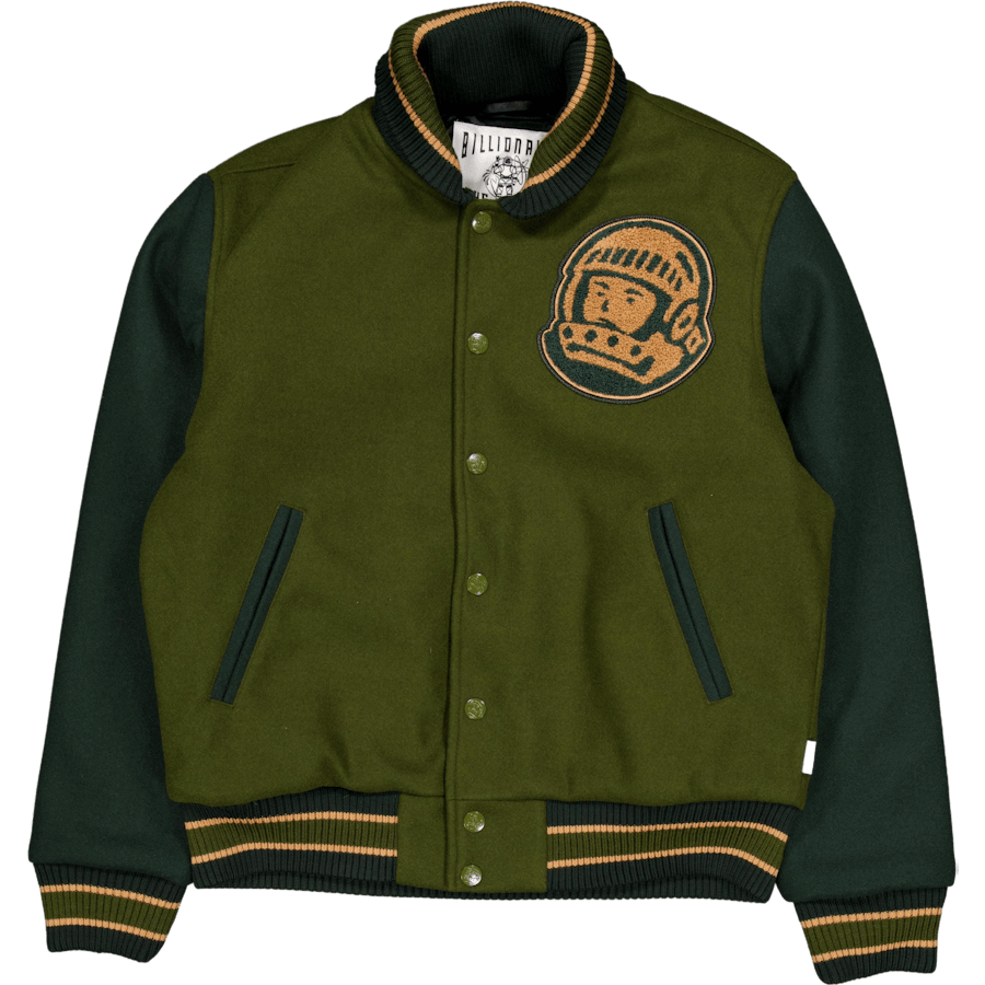 Astro Varsity Jacket Green