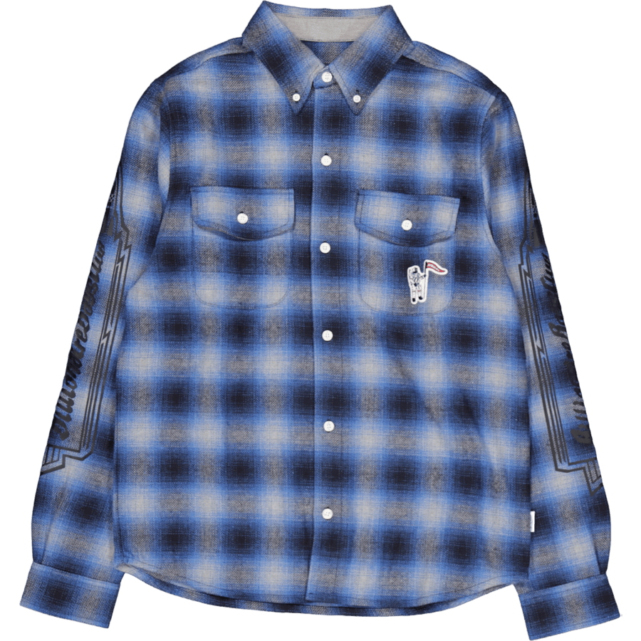 Check L/s Shirt Blue