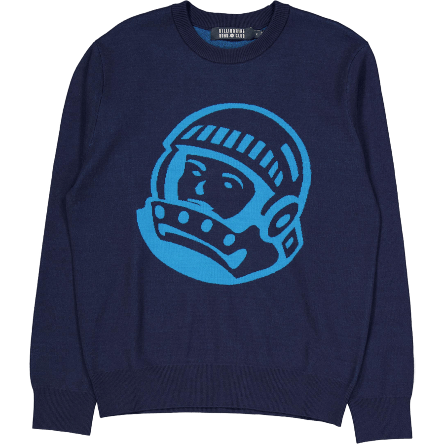 Astro Knitted Jumper Navy