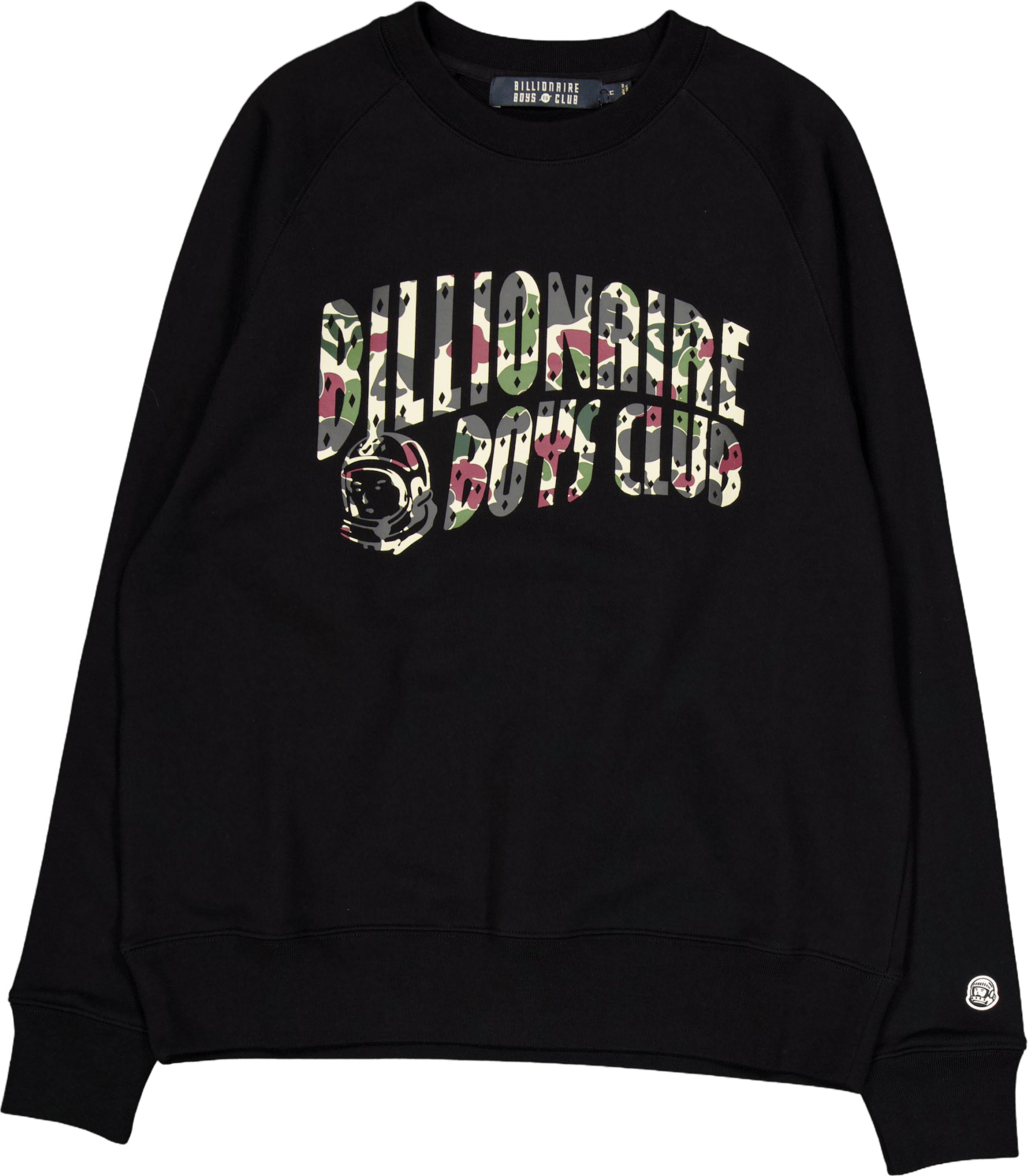 Duck Camo Arch Logo Crewneck Black
