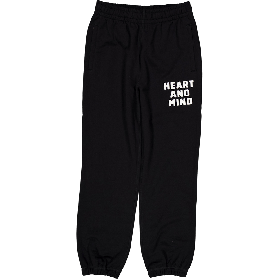 Heart And Mind Sweatpants Black