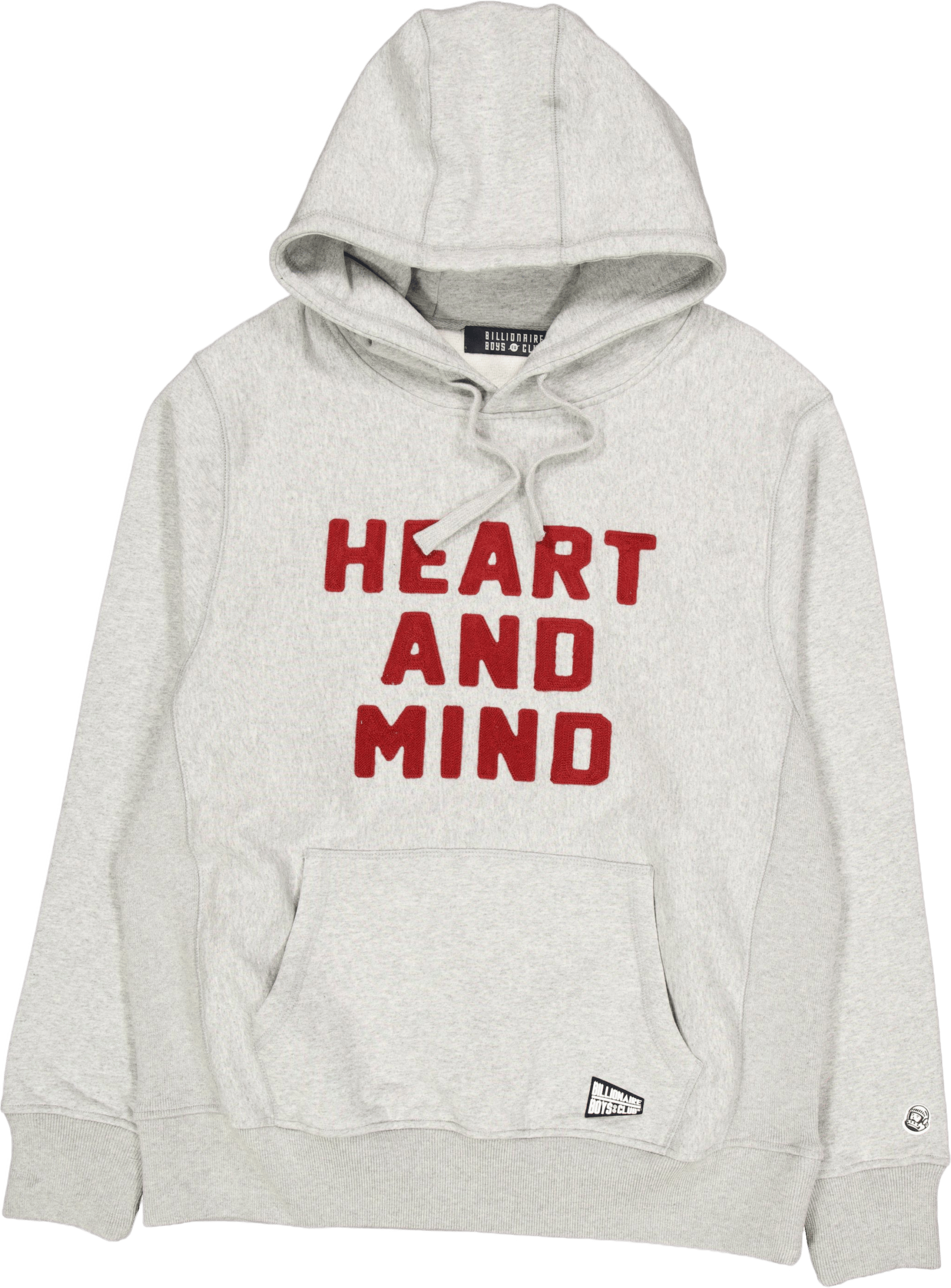 Heart And Mind Popover Hood Heather Grey