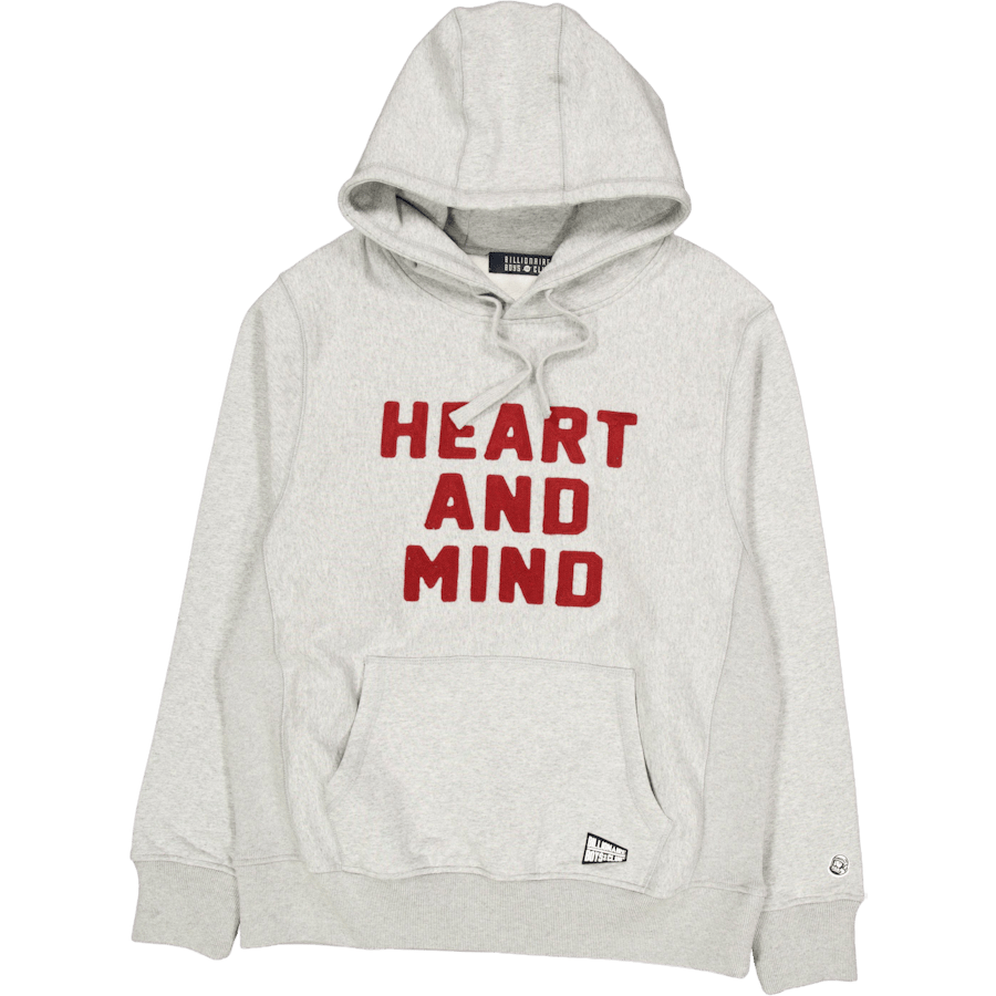 Heart And Mind Popover Hood Heather Grey