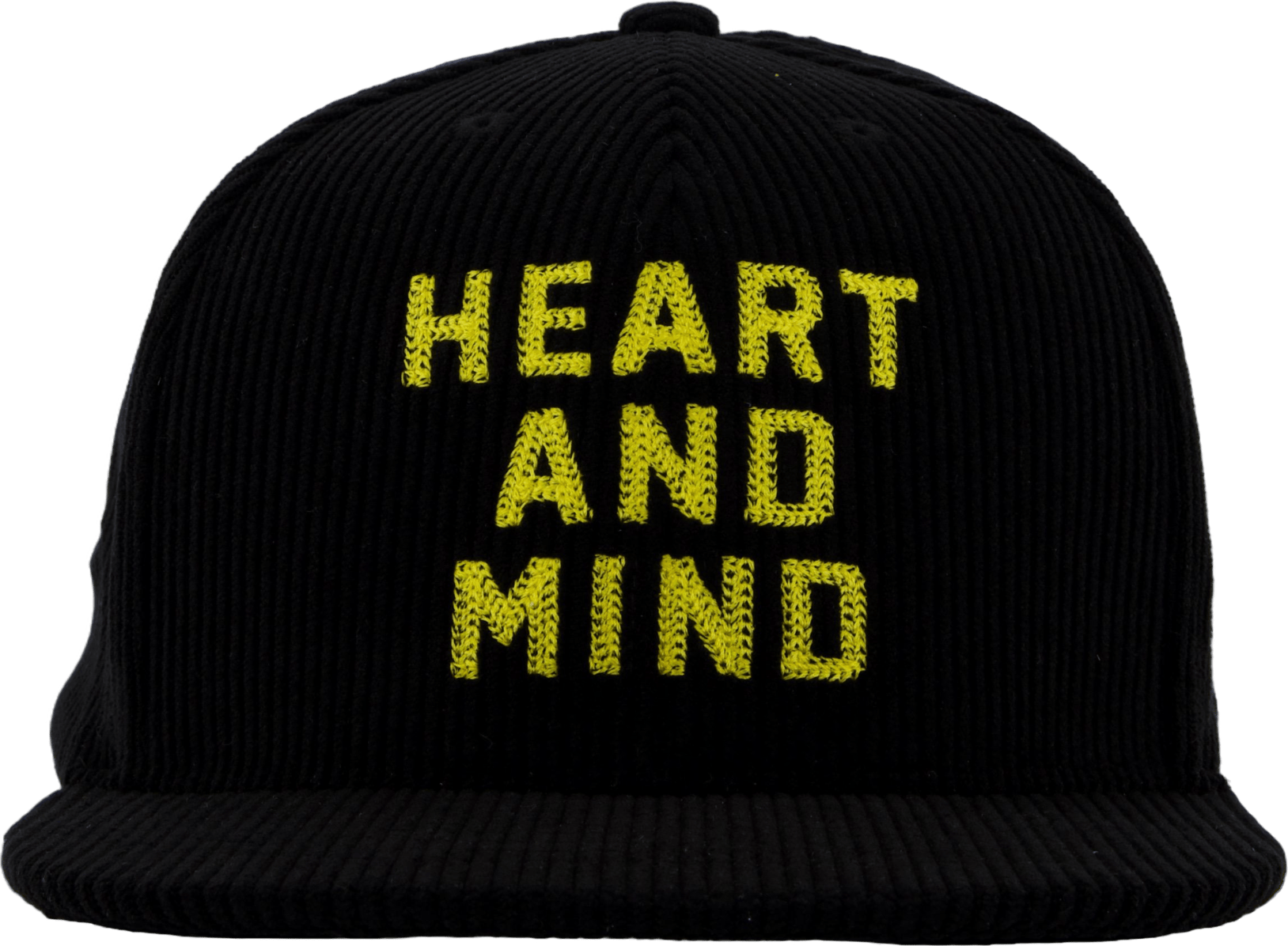 Heart And Mind Corduroy Visor  Black - Bild 5