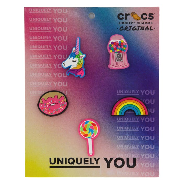 Jibbitz 5-Pack Everything Nice, Unisex, Apparatuur, Accessoires, ONESIZE