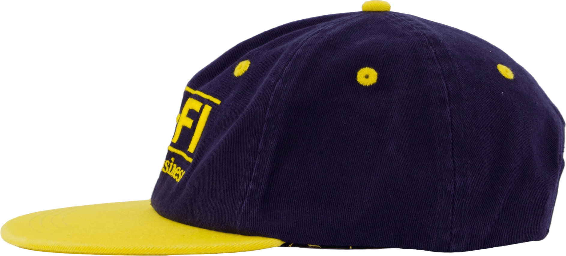 School Of Business Hat Navy/yellow - Bild 2