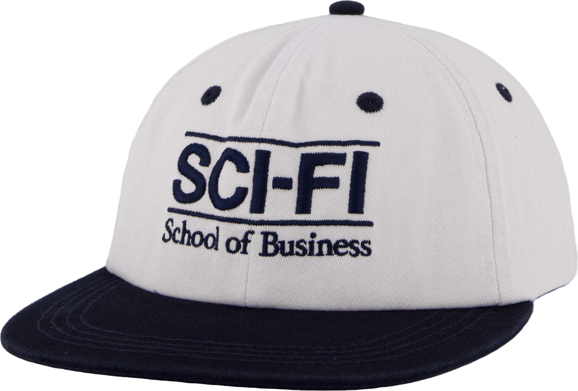 School Of Business Hat White/navy, Unisex, Abbigliamento, Cappelli e berretti, Blu/Bianca, ONESIZE