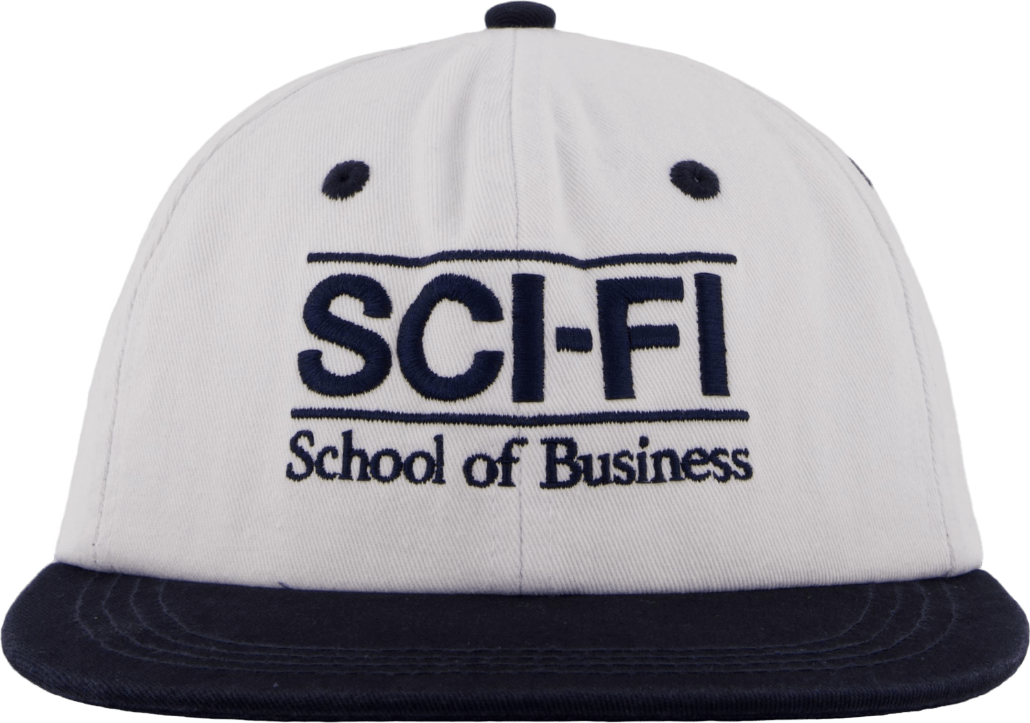 School Of Business Hat White/navy - Bild 5