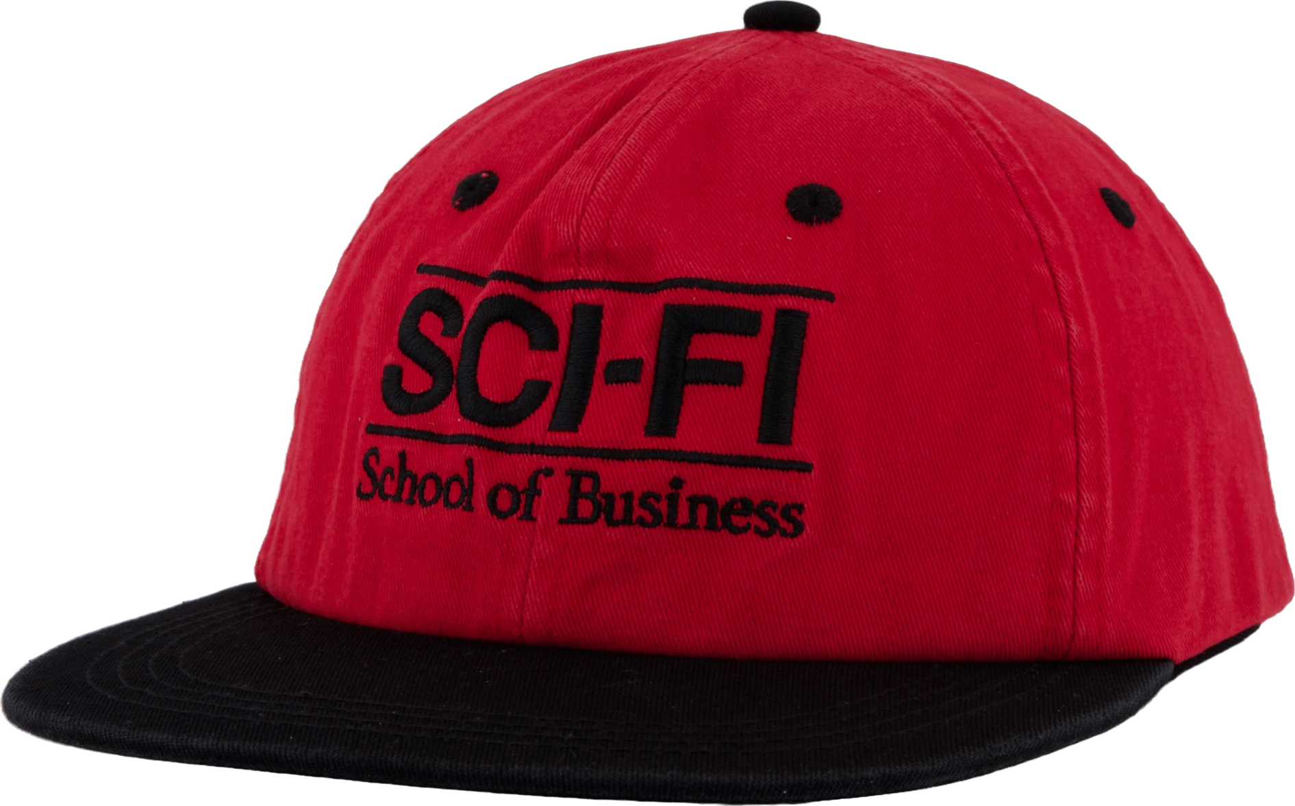 School Of Business Hat Red/black