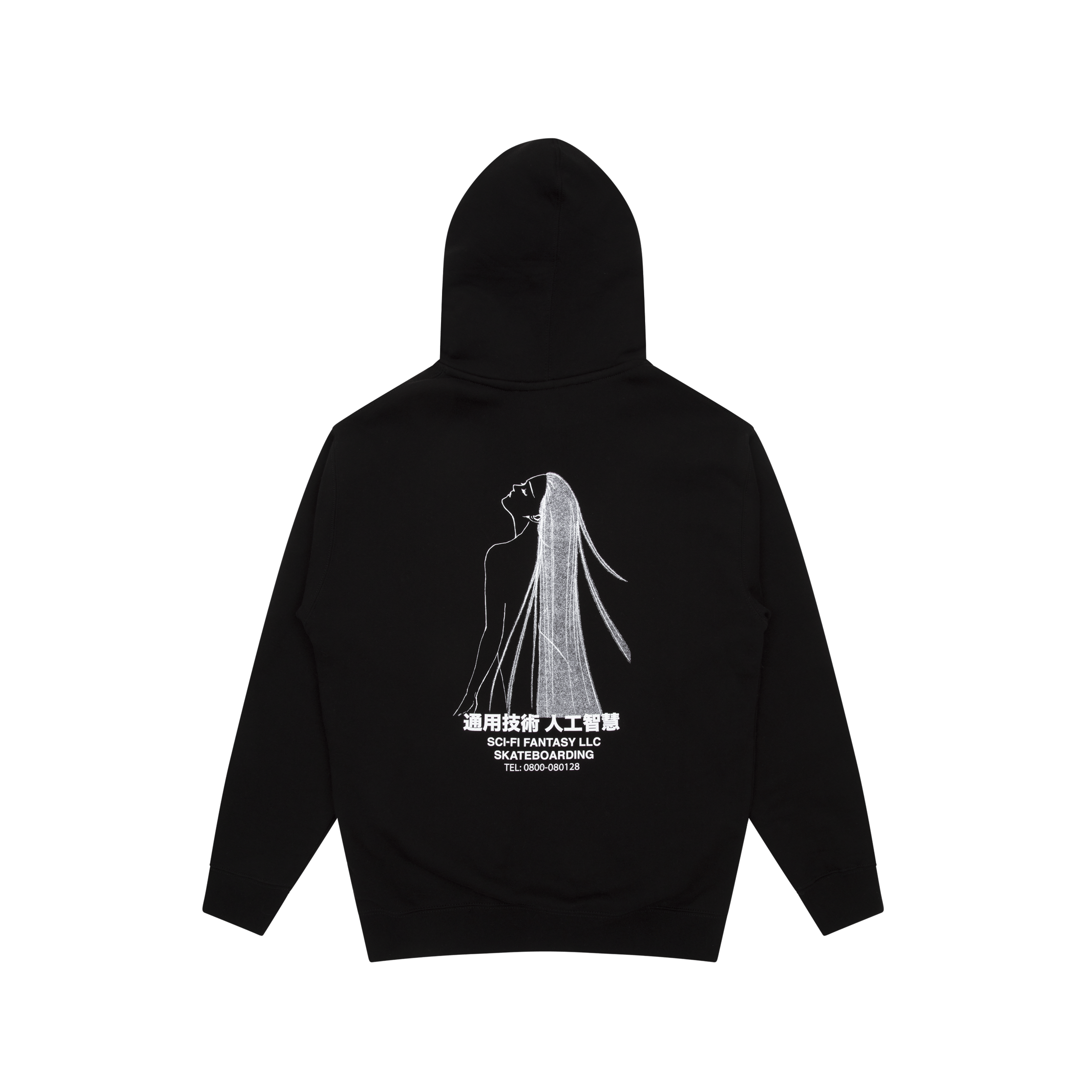 Spiritual Darkness Zip Hood Black - Bild 2