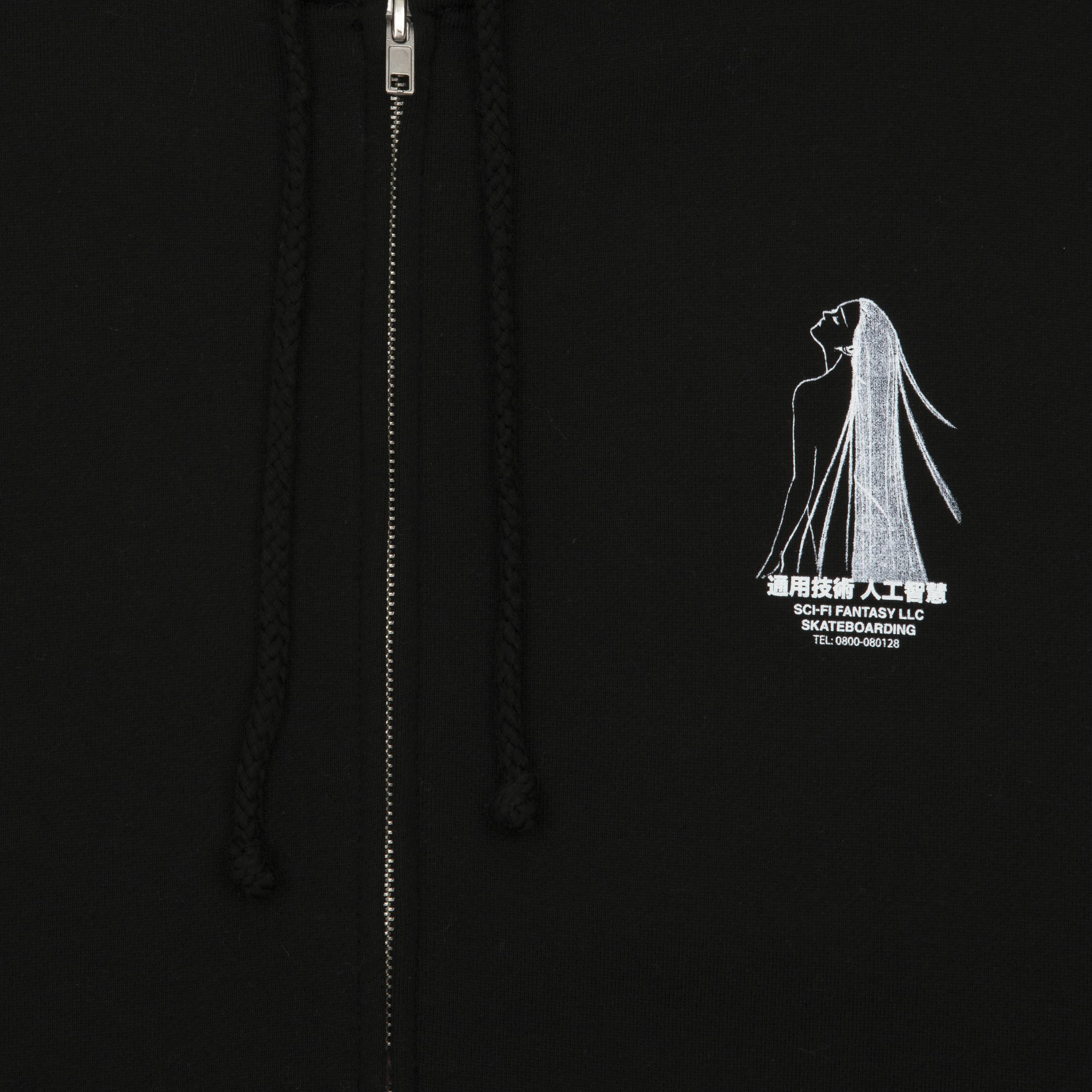 Spiritual Darkness Zip Hood Black - Bild 3
