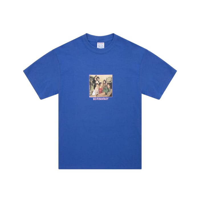 Book Club Tee Royal, Male, Abbigliamento, Tops, Blu, XL