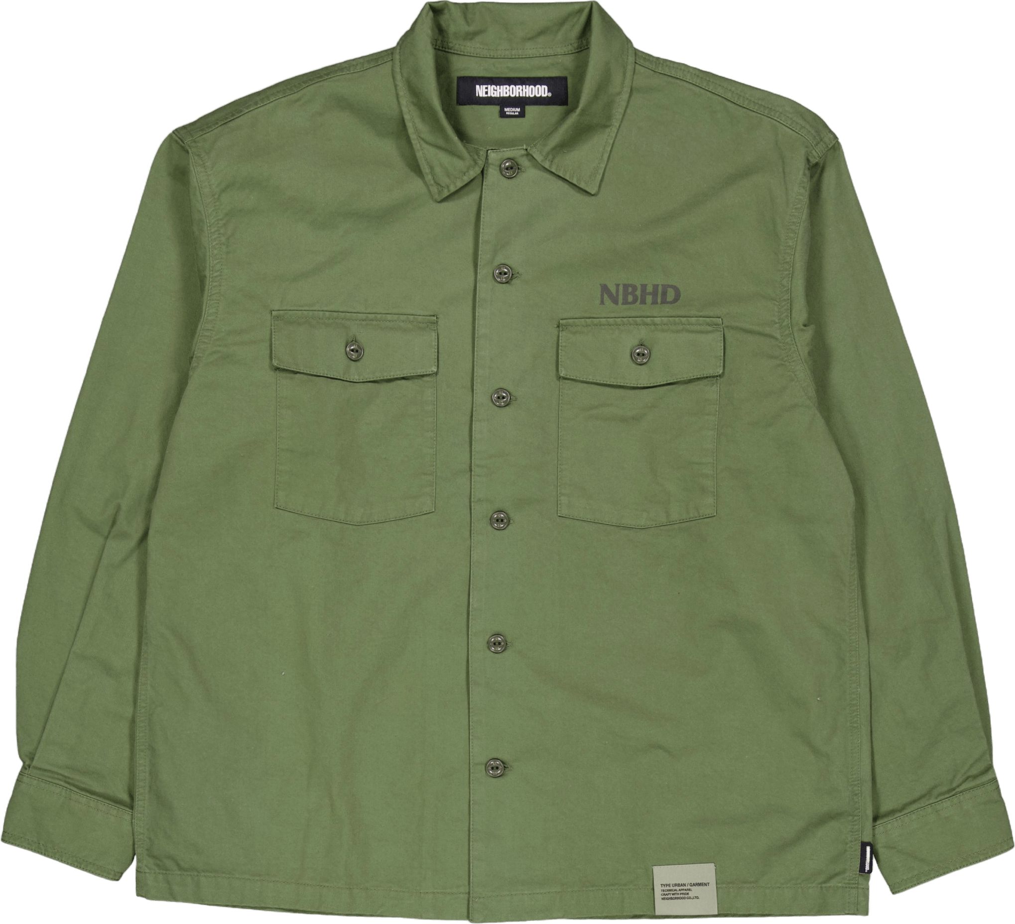 Bdu Shirt Ls Olive Drab