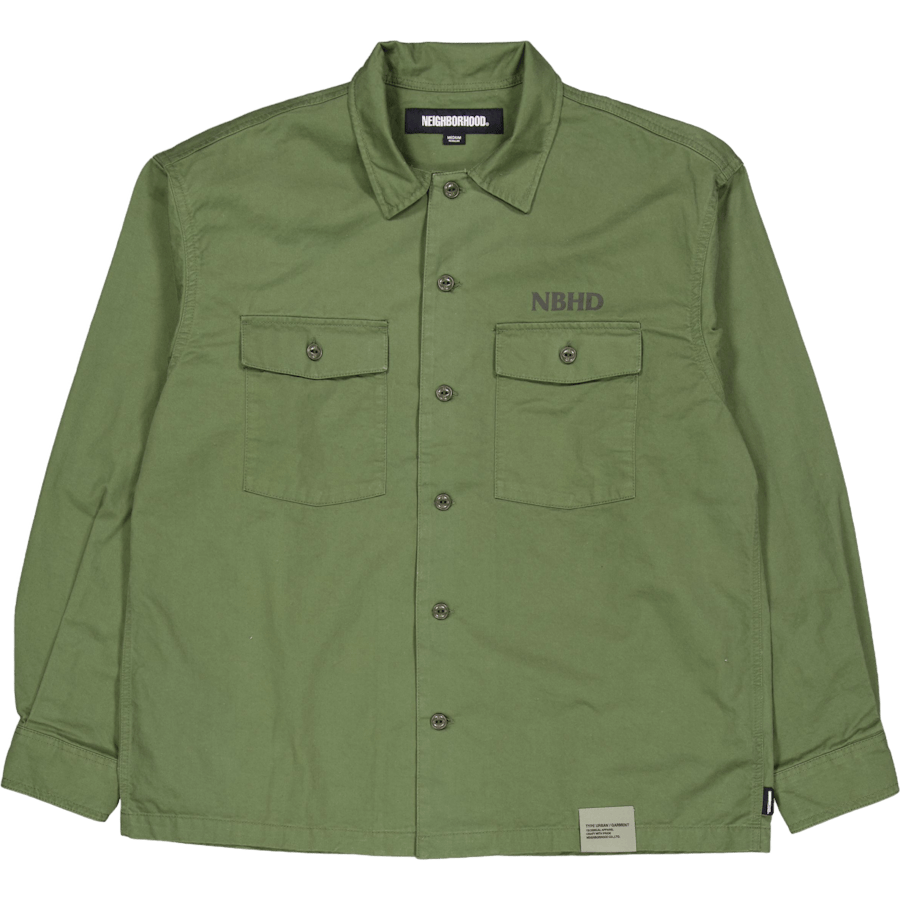 Bdu Shirt Ls Olive Drab