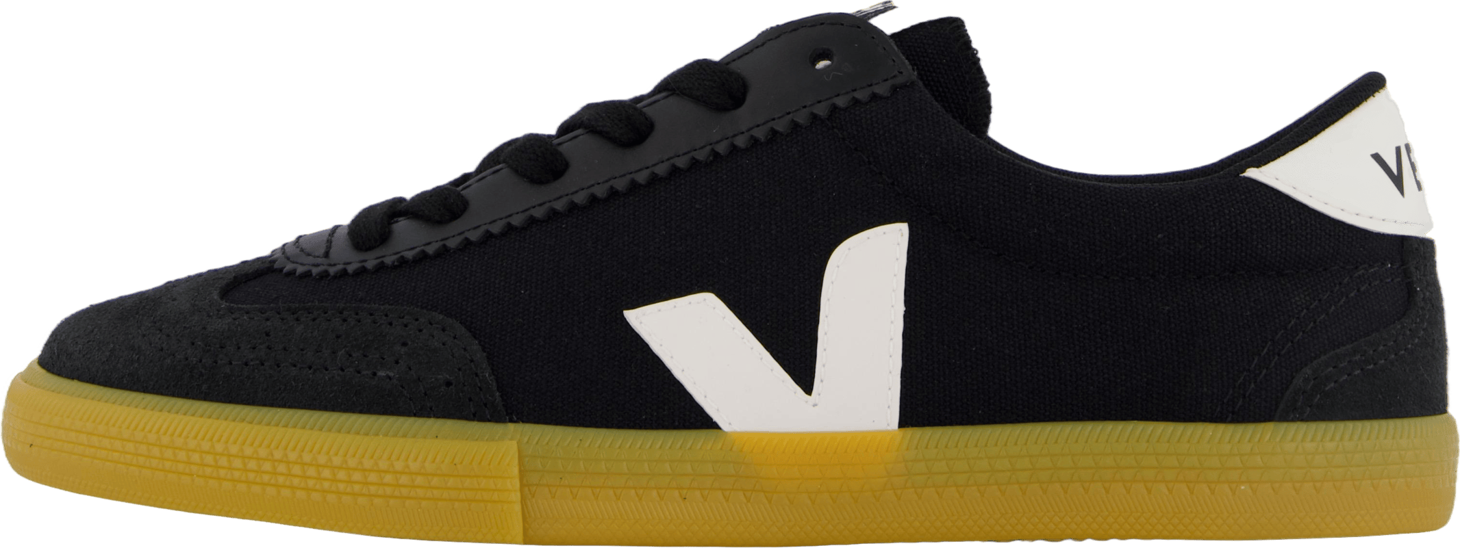 Volley Volley Canvas Blck_white_natur, Female, Scarpe, Sneakers, Sneakers, Nero, EU 38