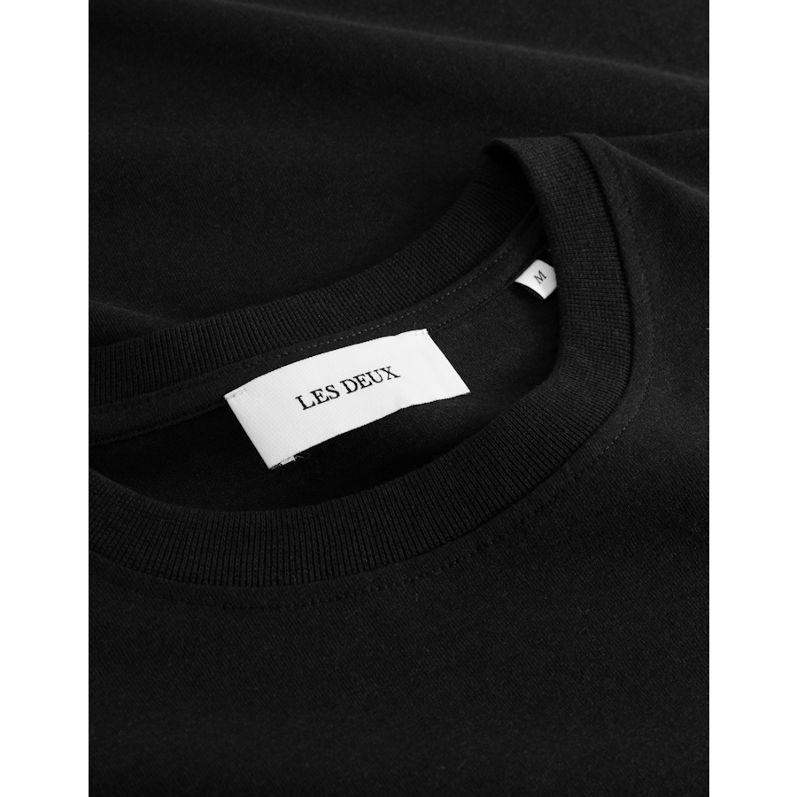 Crew T-shirt Black/light Ivory - Bild 2