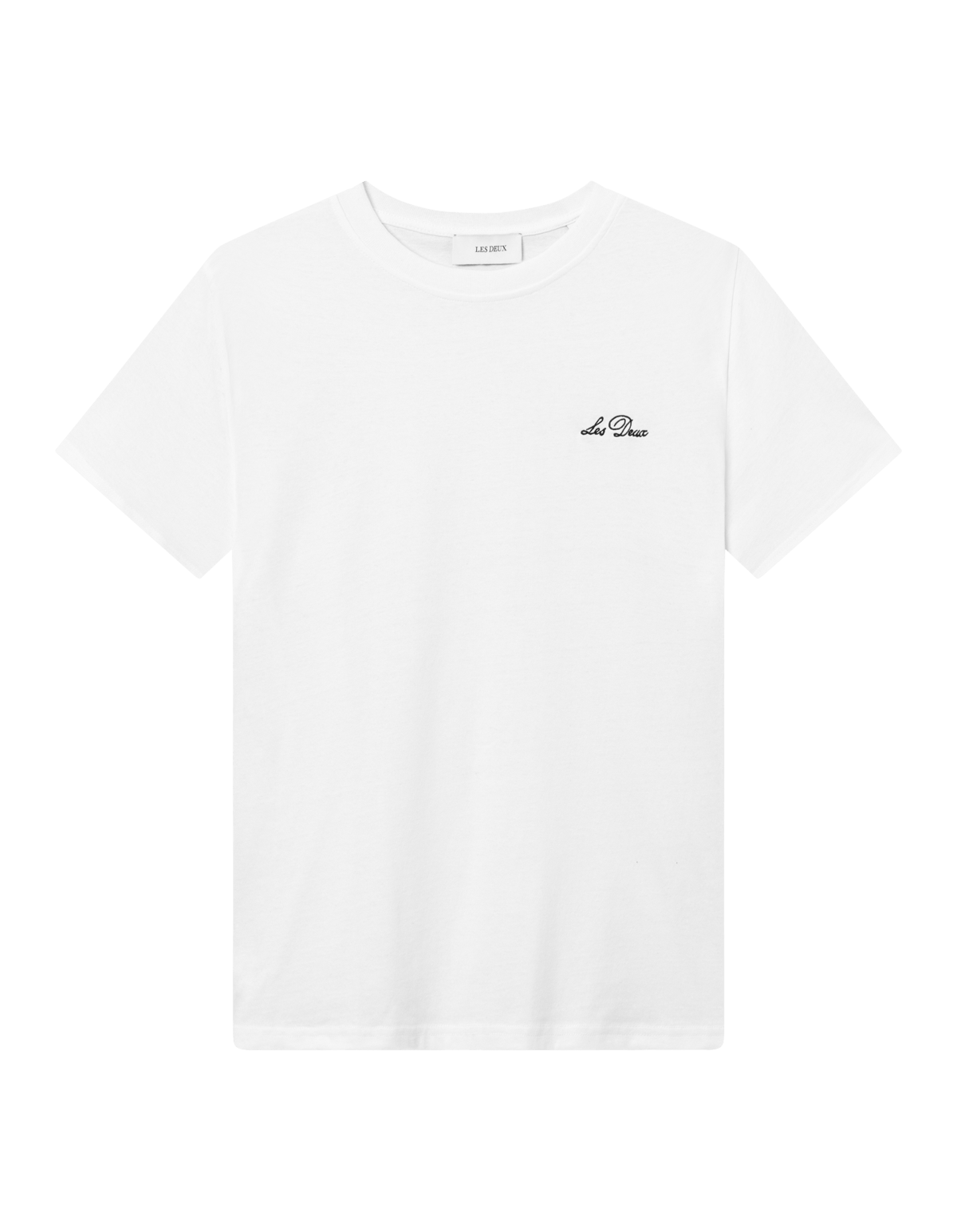 Crew T-shirt White/black