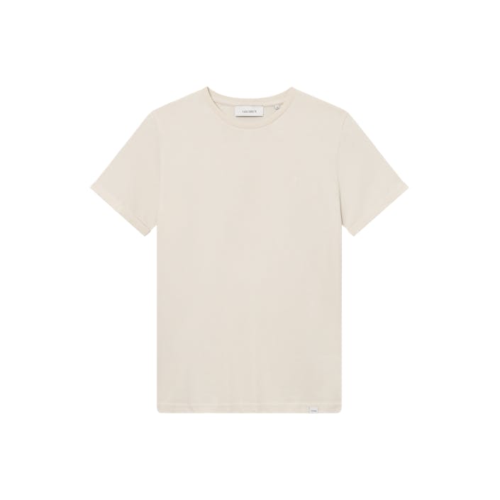Nørregaard T-shirt Tonal Ivory, Male, Apparels, Tops, White, S