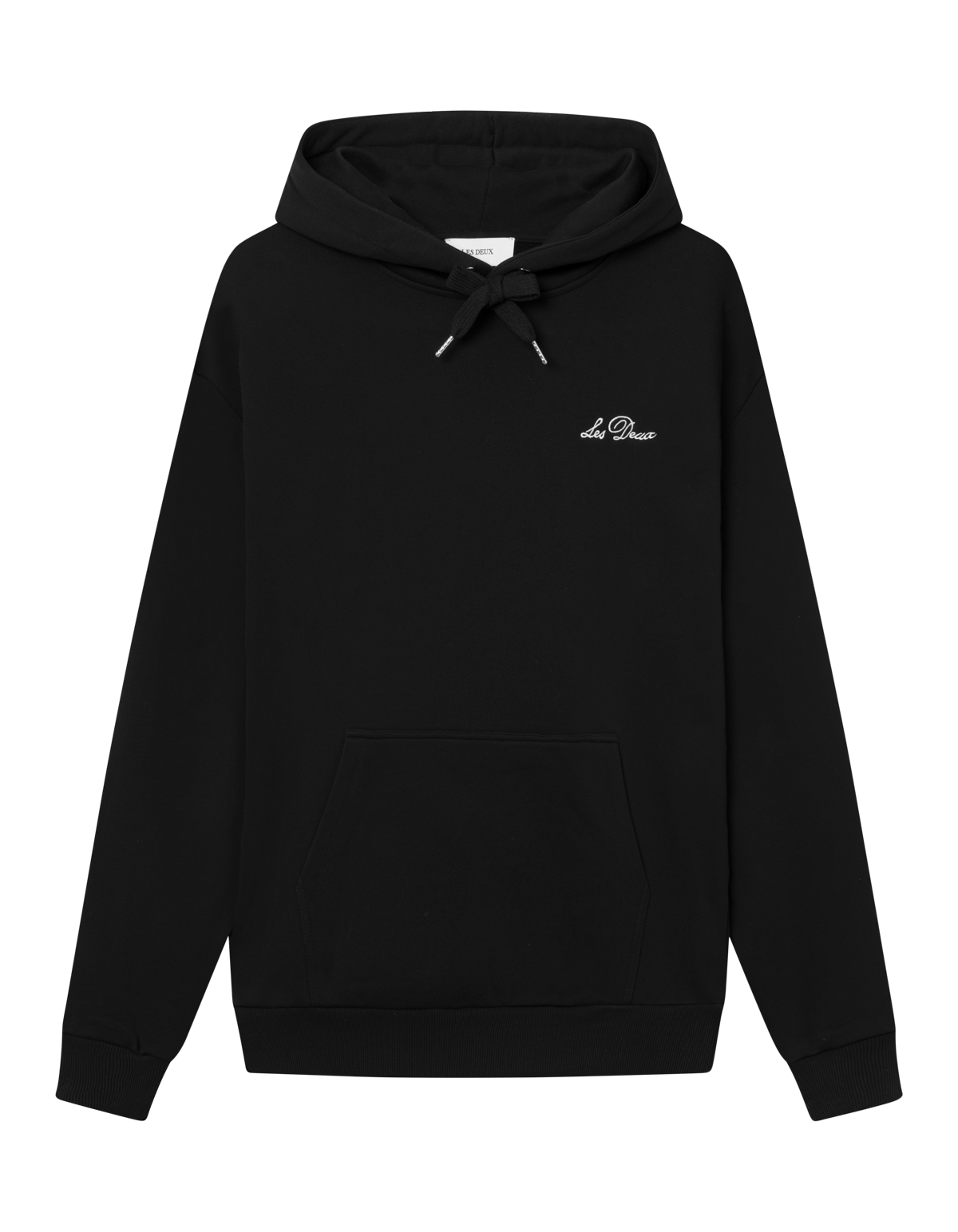 Crew Hoodie Black/light Ivory, Male, Apparels, hoodies and sweatshirts, Black, M