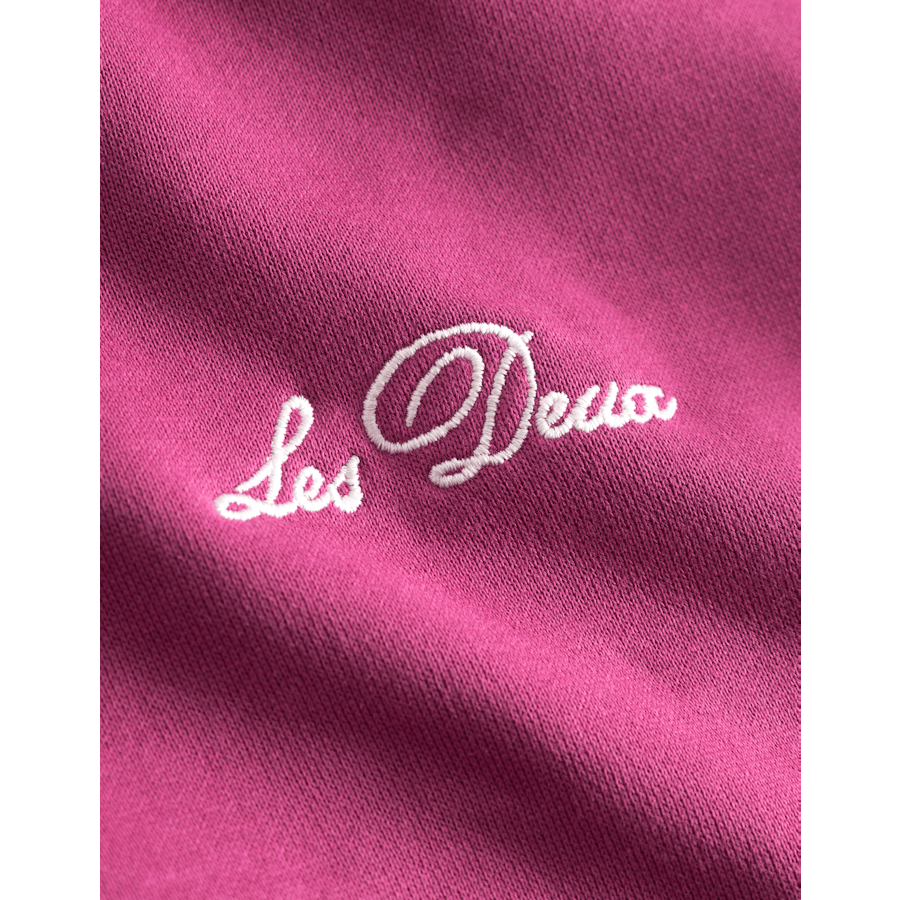Crew Hoodie Magenta/light Ivory - Bild 3