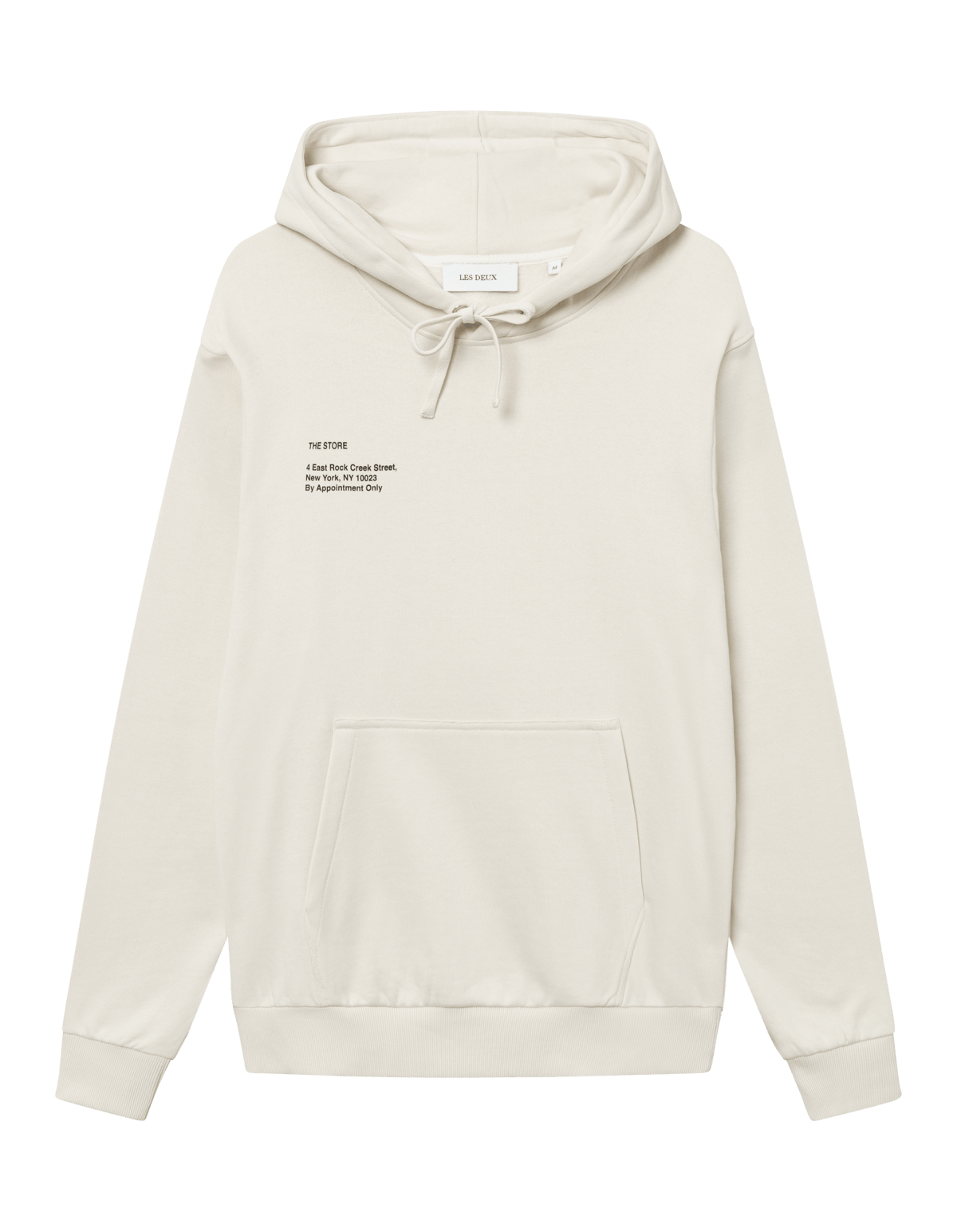 Neighborhood Hoodie Ivory/black