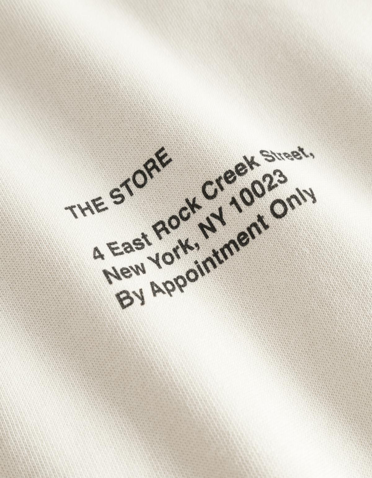 Neighborhood Hoodie Ivory/black - Bild 4