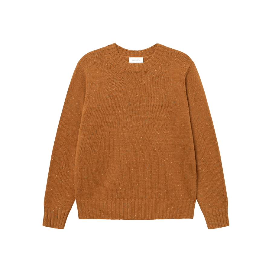 Gary Fleck Wool Roundneck Dark Ochre