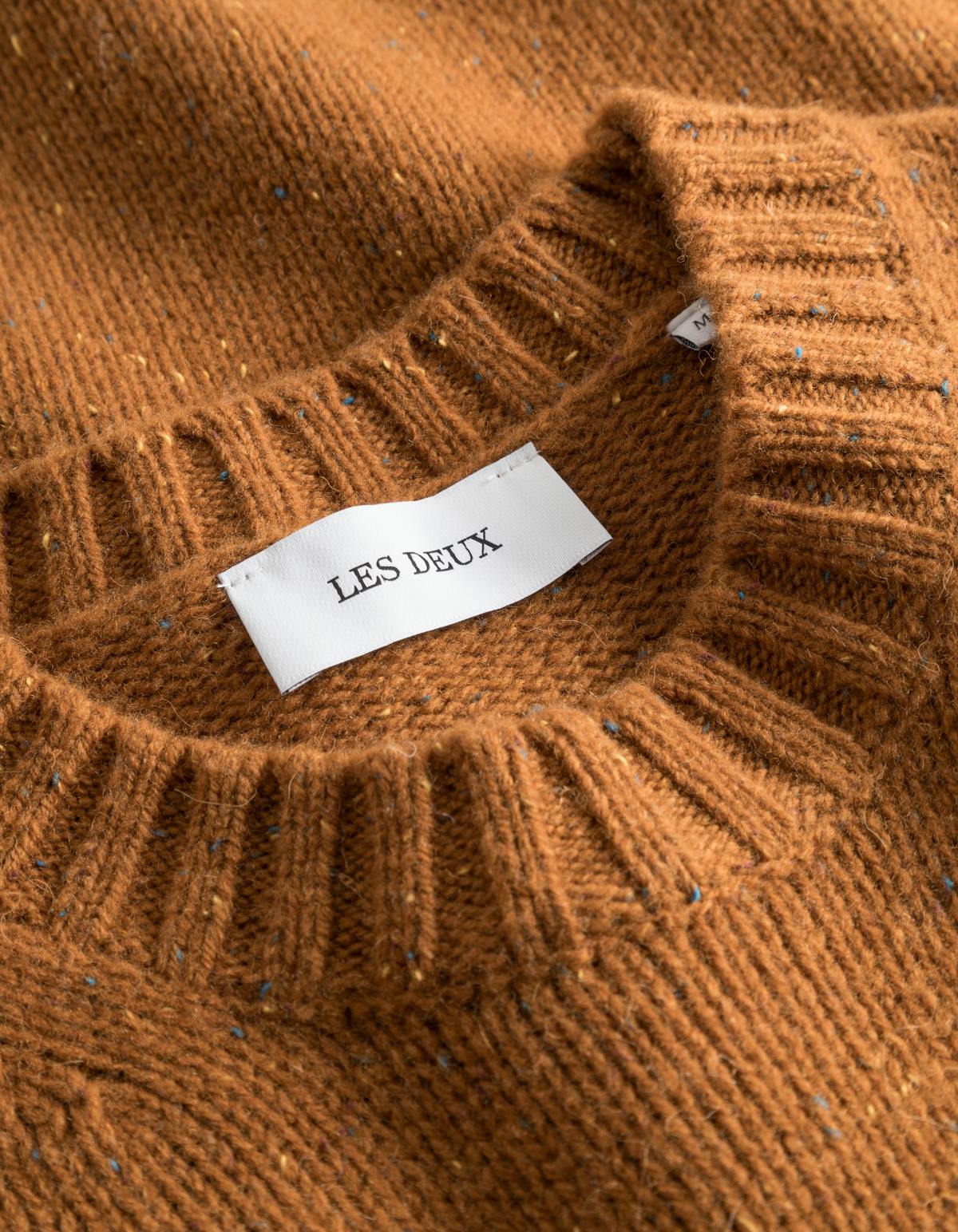 Gary Fleck Wool Roundneck Dark Ochre - Bild 2