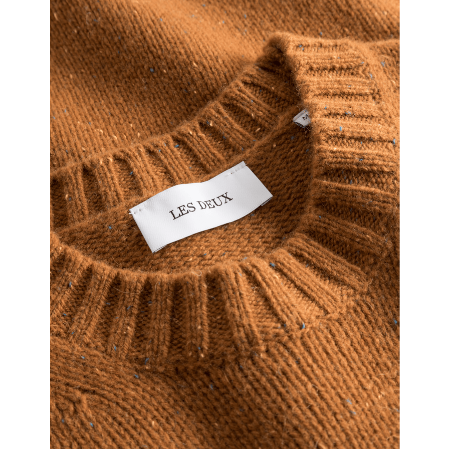 Gary Fleck Wool Roundneck Dark Ochre - Bild 2