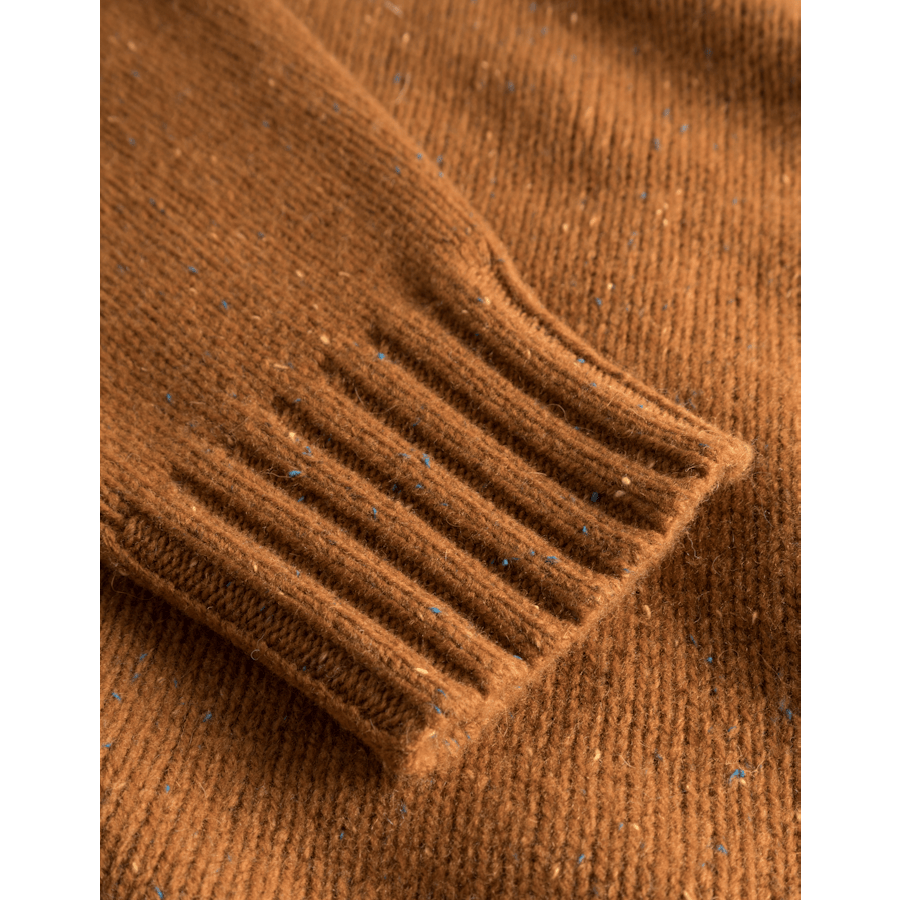 Gary Fleck Wool Roundneck Dark Ochre - Bild 3