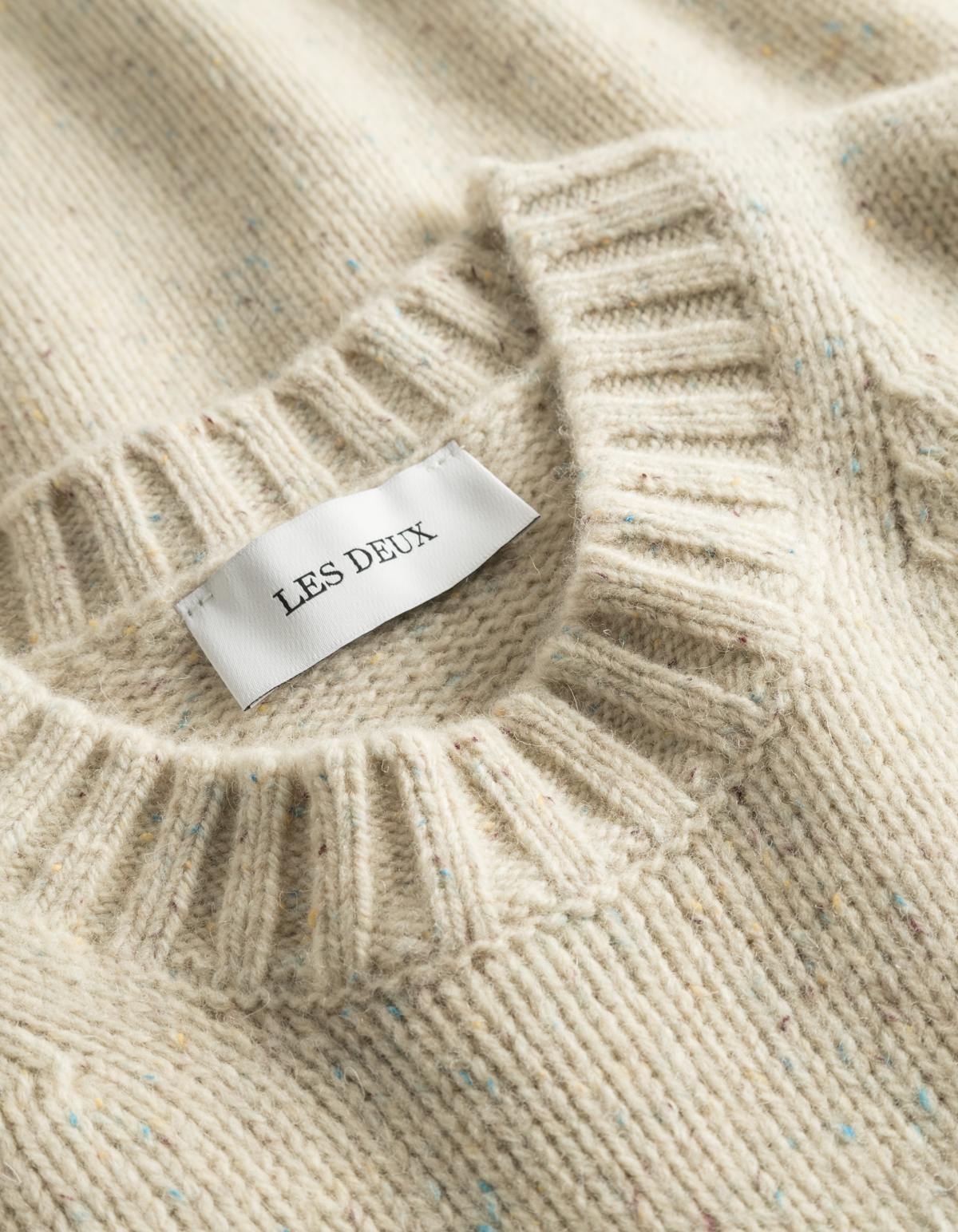 Gary Fleck Wool Roundneck Light Sand - Bild 2