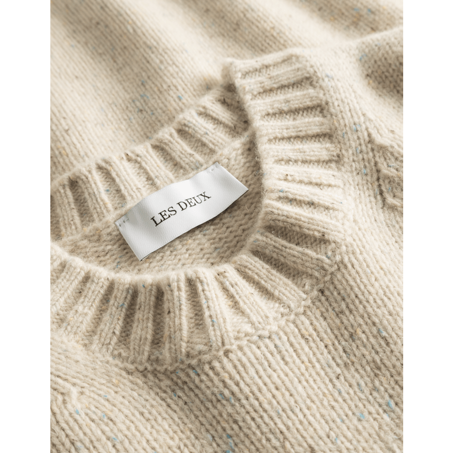 Gary Fleck Wool Roundneck Light Sand - Bild 2