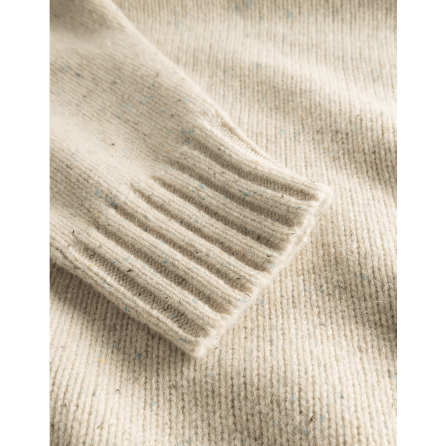 Gary Fleck Wool Roundneck Light Sand - Bild 3