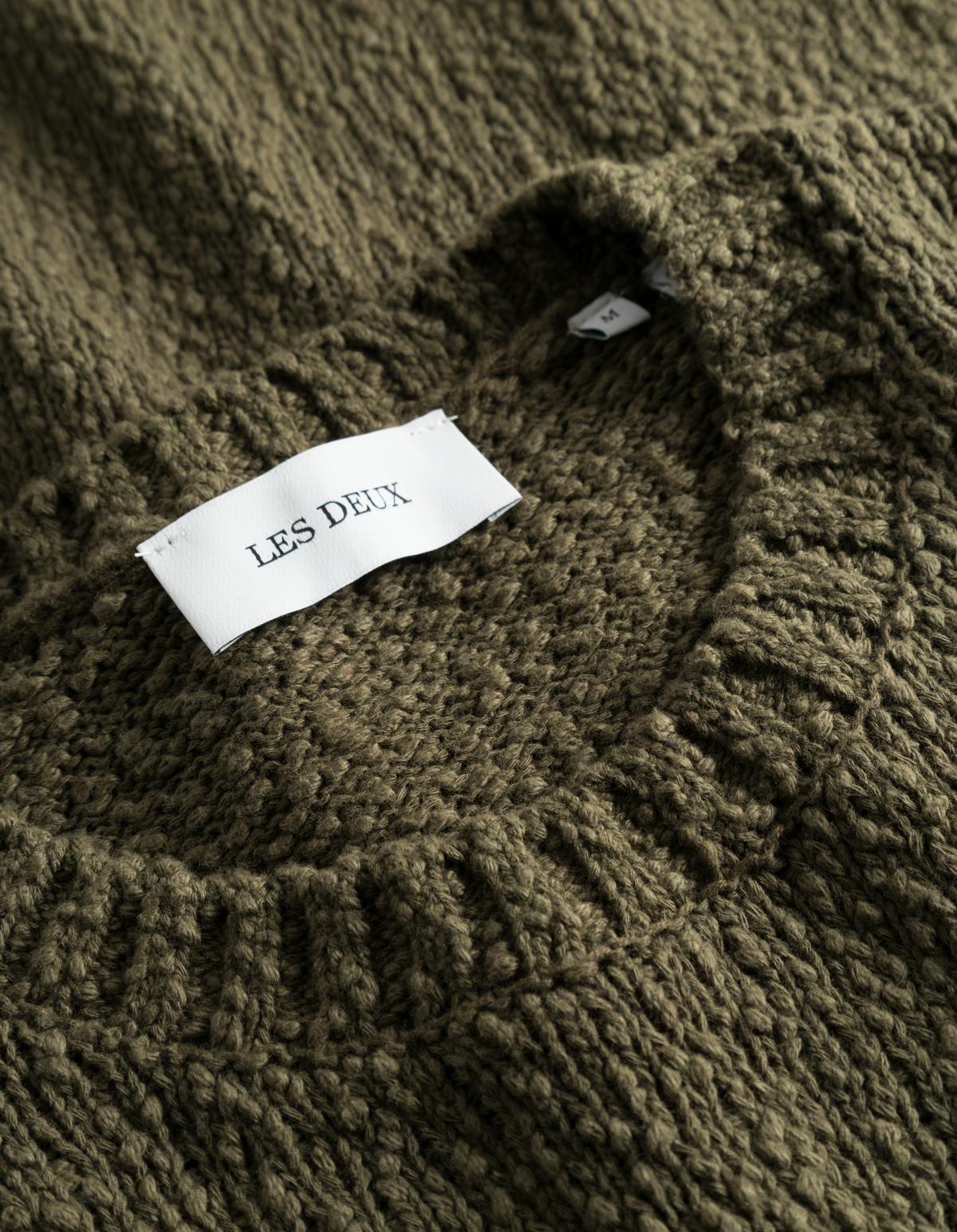 Errol Cotton Roundneck Olive Night - Bild 2