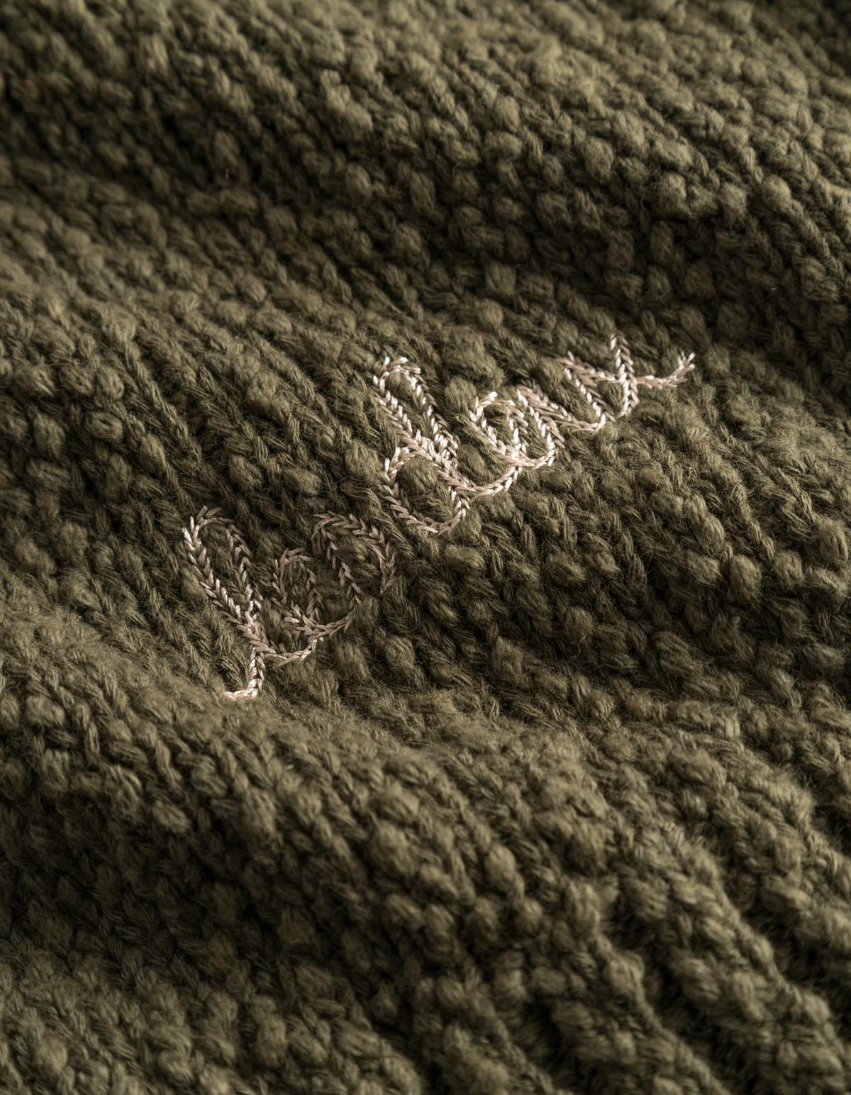 Errol Cotton Roundneck Olive Night - Bild 3