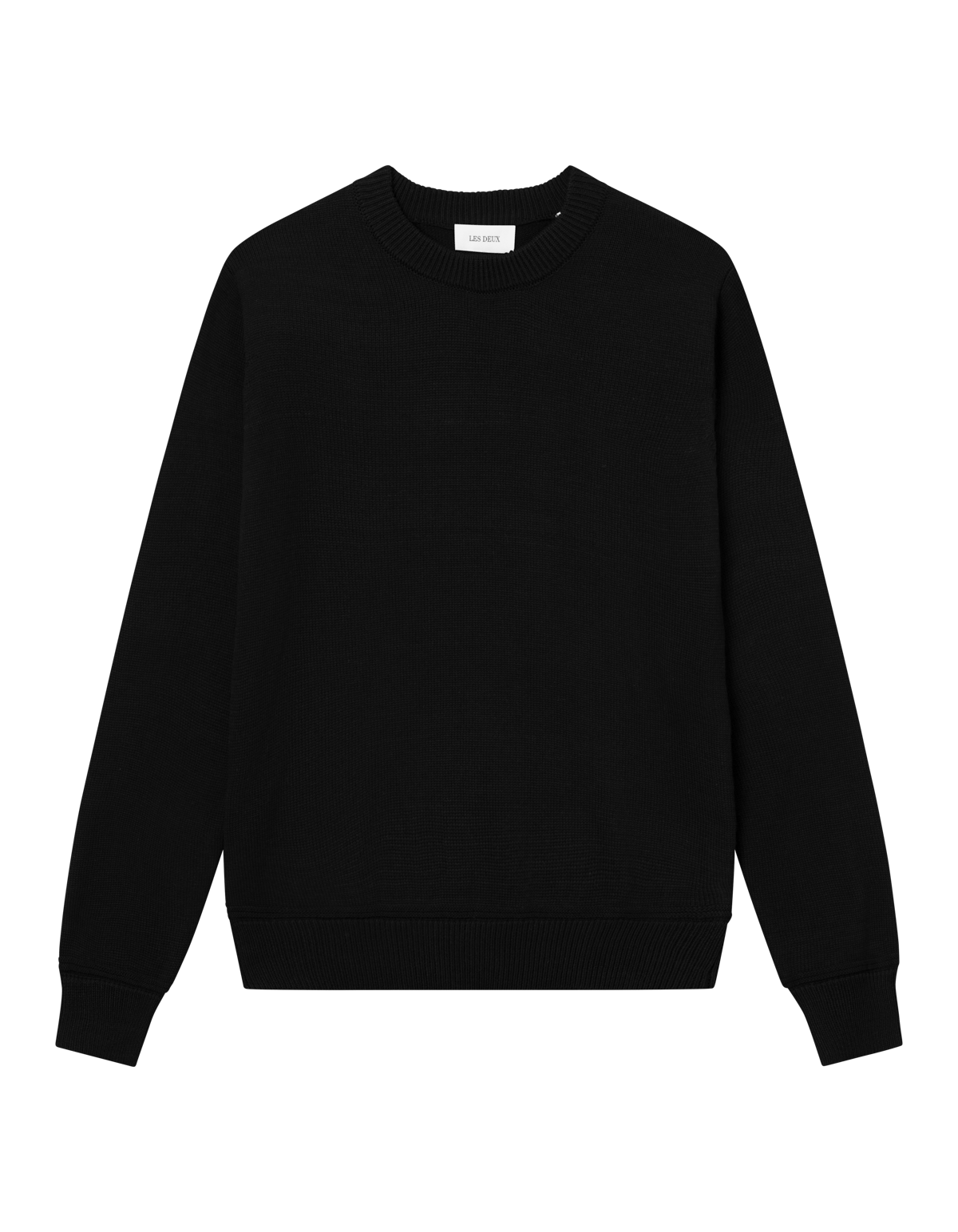 Gary Cotton Knit 2.0 Black, Male, Apparels, Tops, Black, XXL