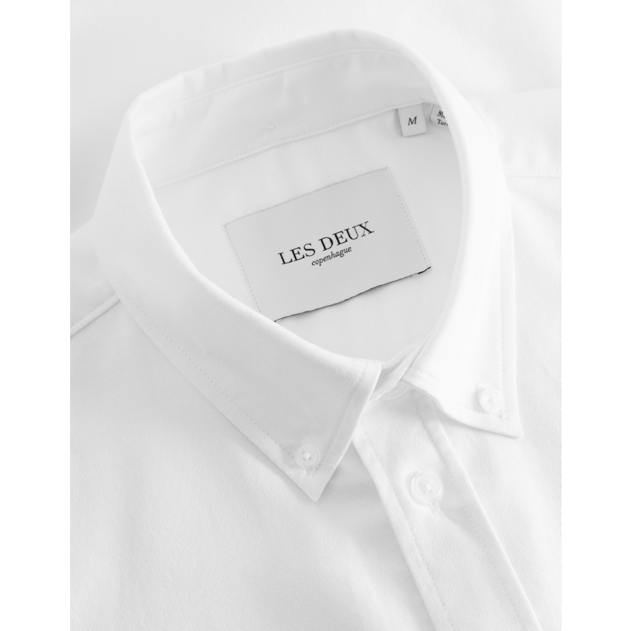 Konrad Oxford Shirt White - Bild 2