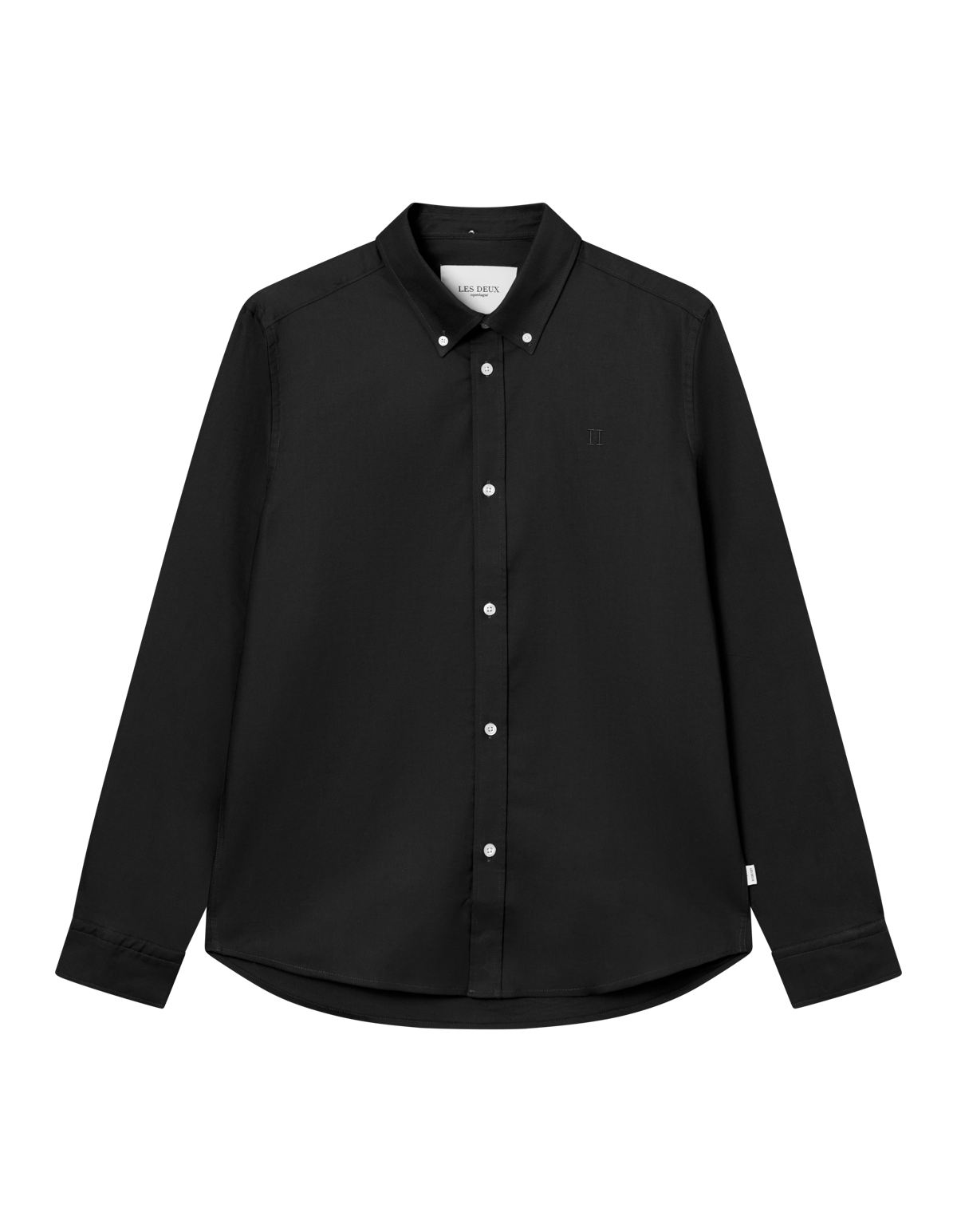 Konrad Oxford Shirt – Seasonal Black