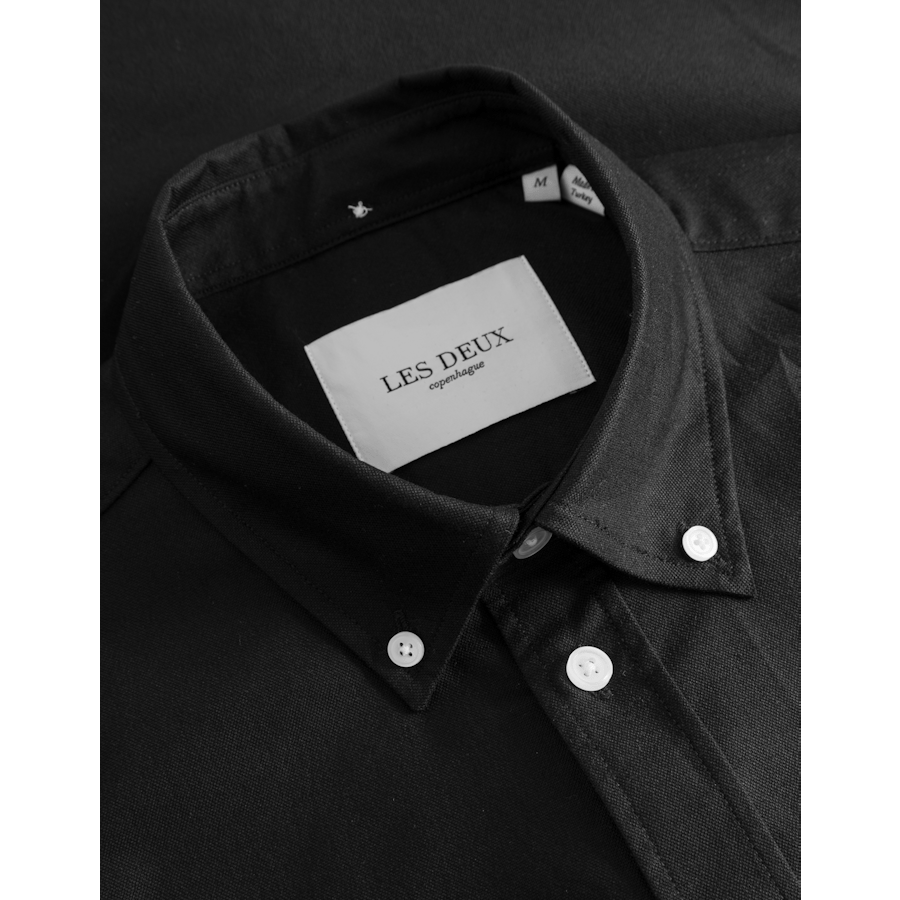 Konrad Oxford Shirt - Seasonal Black - Bild 2