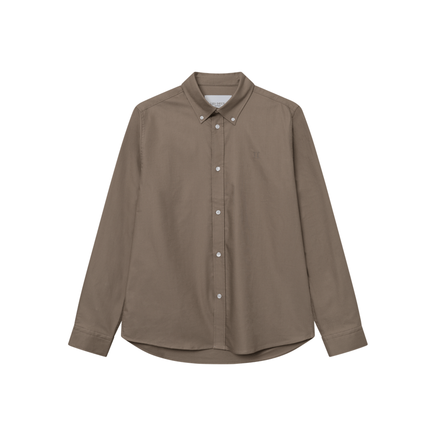 Konrad Oxford Shirt - Seasonal Desert Taupe