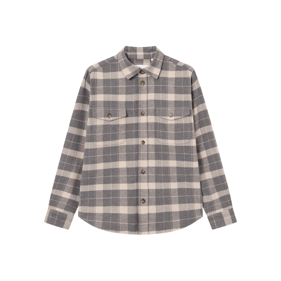 Lennon Flannel Check Shirt Excalibur/raven