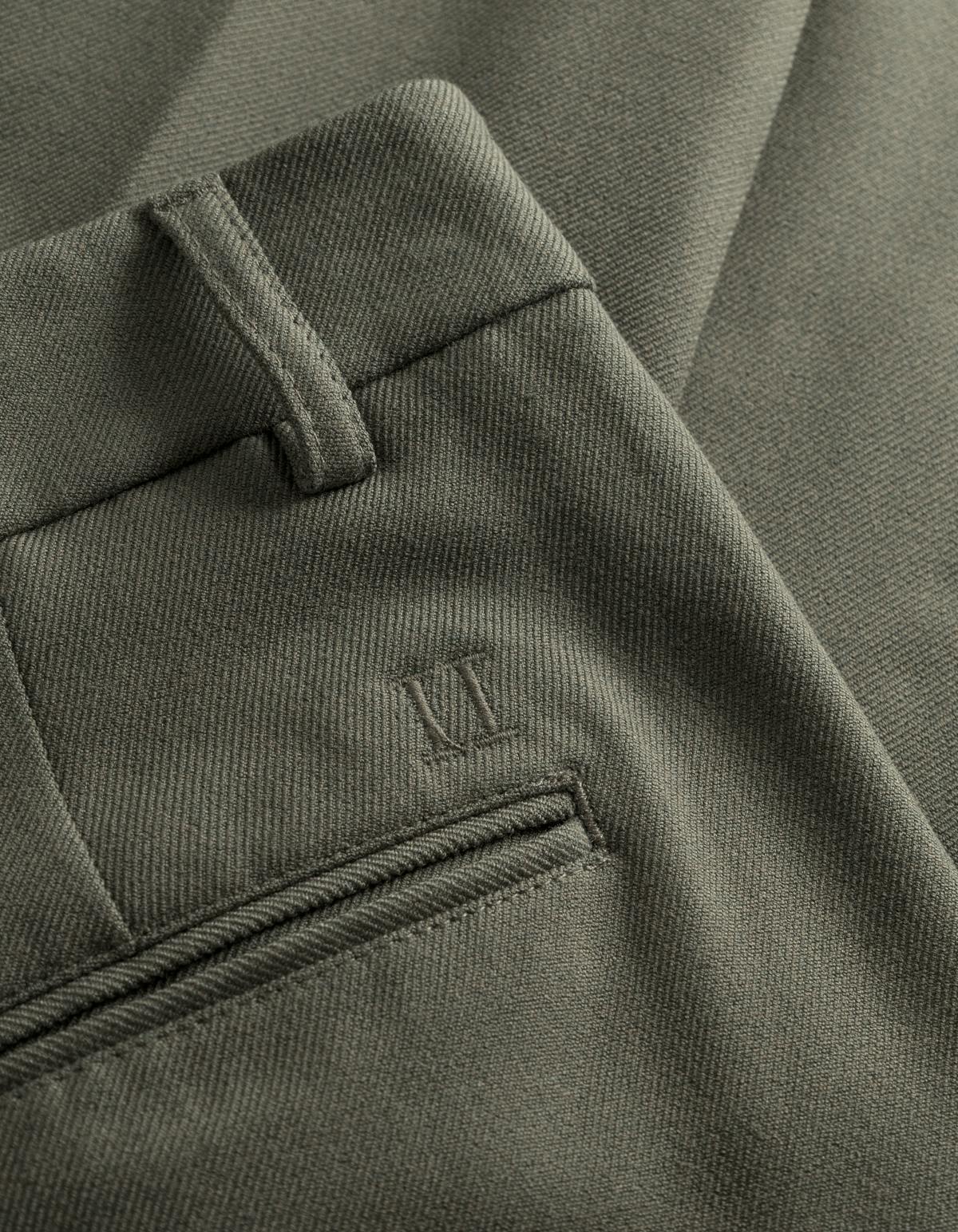 Como Reg Suit Pants - Seasonal Forest Green - Bild 4