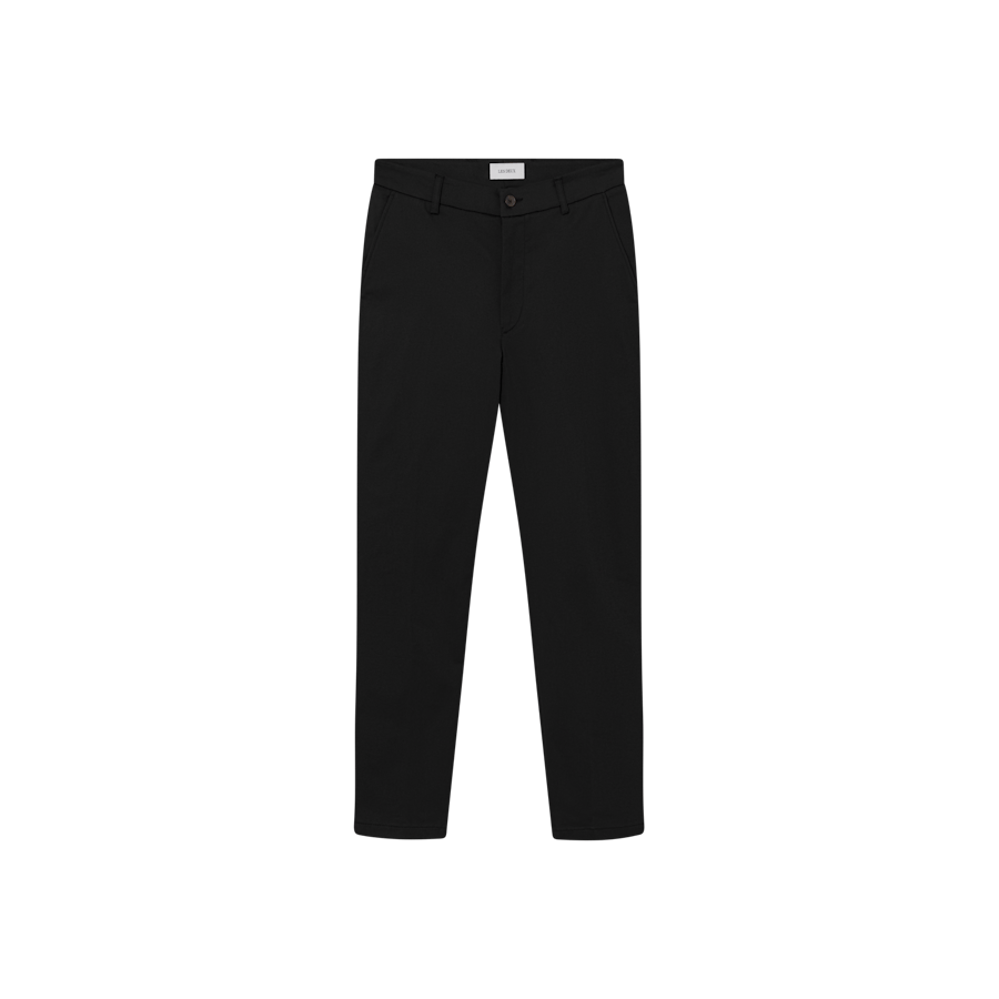 Como Reg Cotton Suit Pants Black
